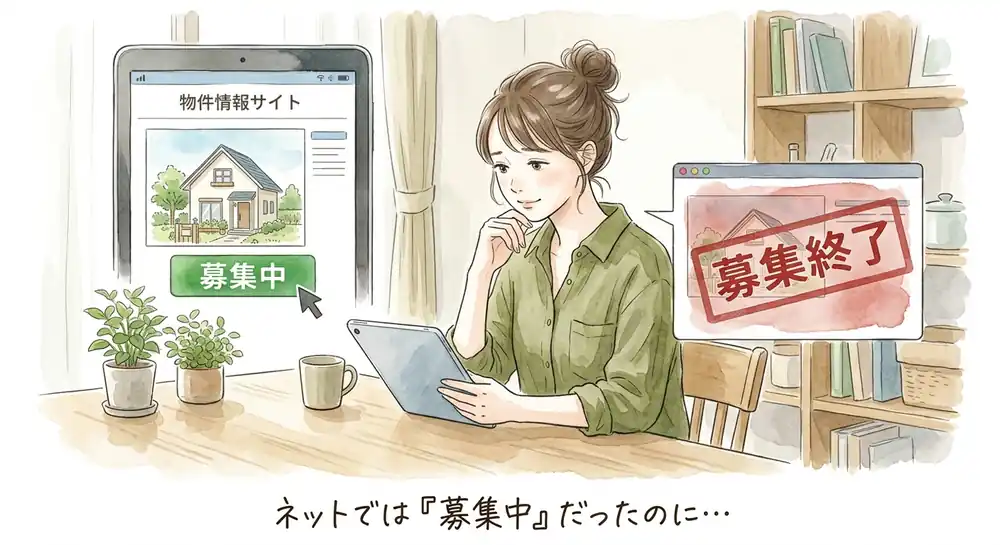 おとり物件のイメージ