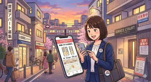 転職時の部屋探し