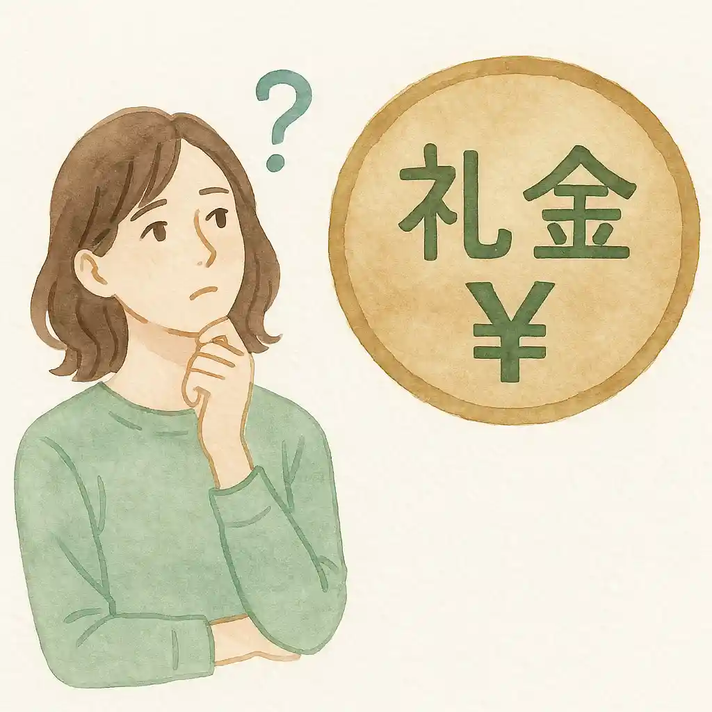 礼金とはイメージ