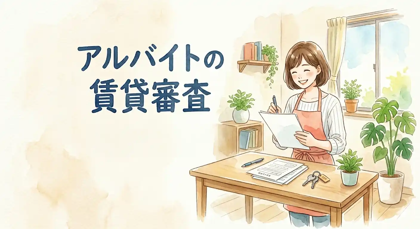 アルバイト賃貸審査