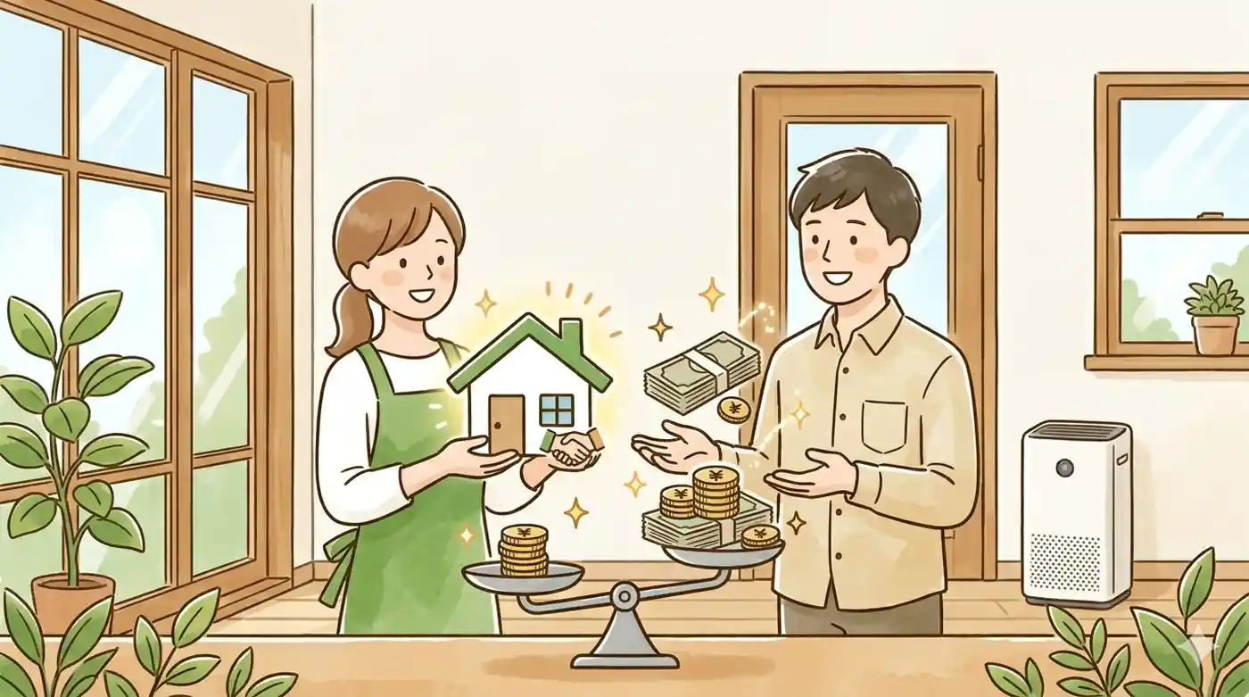 仲介手数料無料にできる物件とできない物件