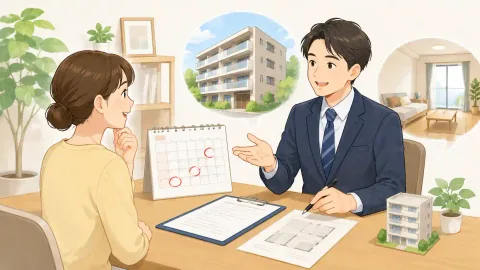 賃貸の契約開始日を延ばす交渉のイメージ